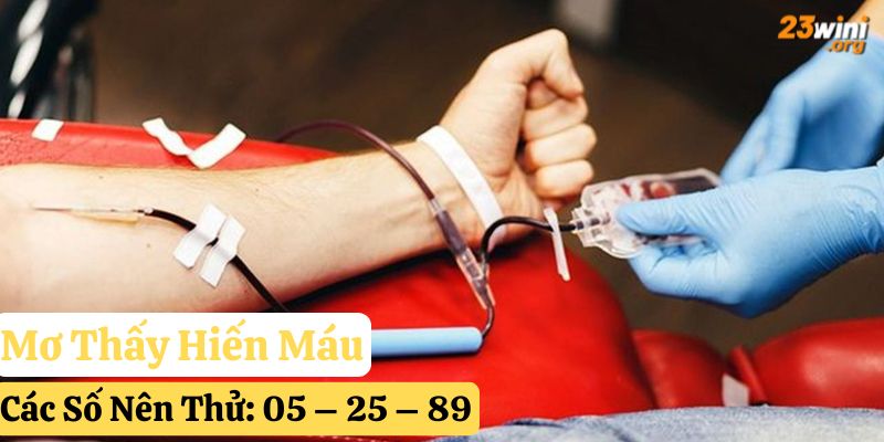 23win giải mã mơ thấy máu