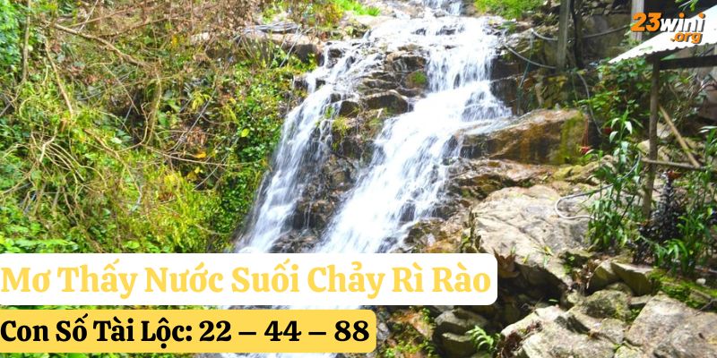 23win giải mã mơ thấy nước