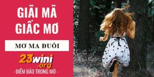 nằm mơ thấy ma đuổi đánh số gì 23win