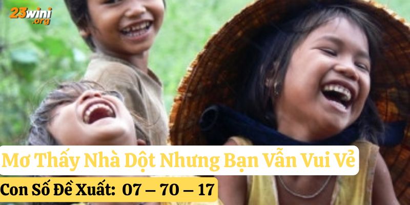 nằm mơ nhà dột