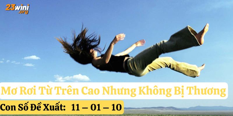 mơ thấy rơi từ trên cao 23win