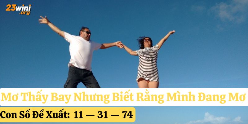 mơ thấy mình đang bay 23win