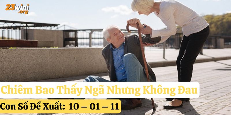 nằm mơ thấy bị ngã 23win