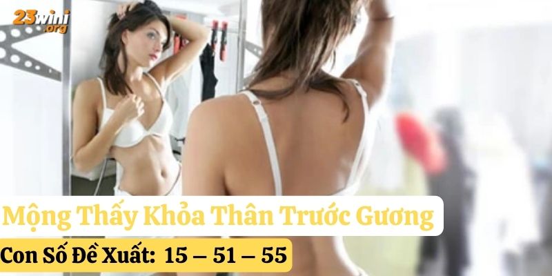 mơ thấy mình khỏa thân 23win