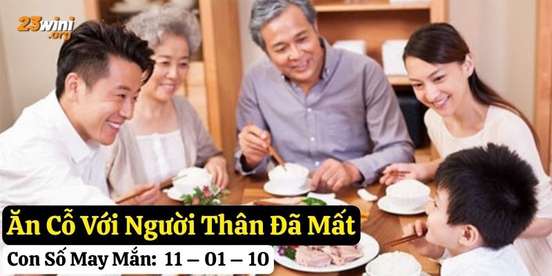 nằm mơ thấy ăn cỗ