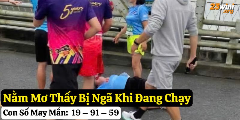 nằm mơ thấy bị ngã