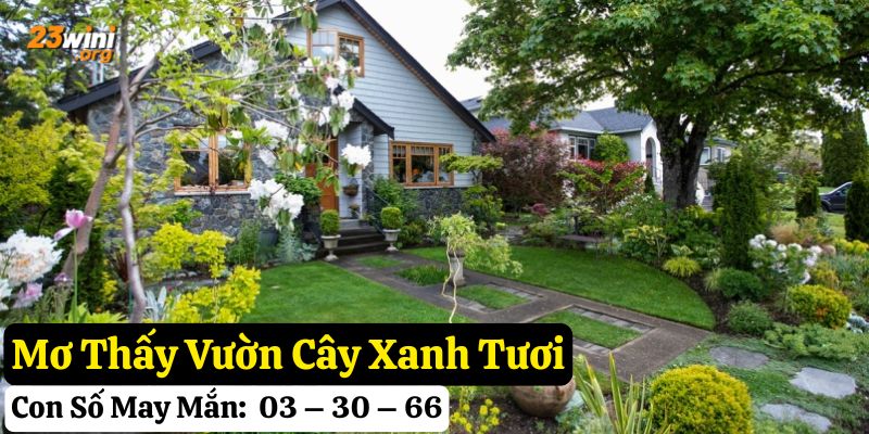 nằm mơ thấy làm vườn