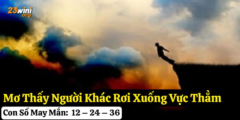 mơ thấy vực thẳm