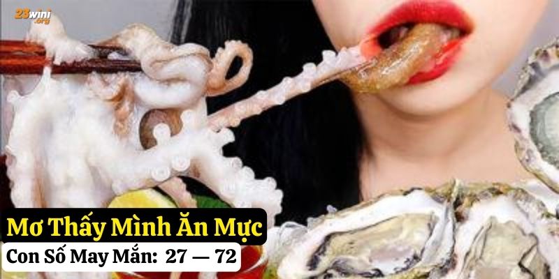 nằm mơ thấy con mực