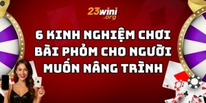 kinh nghiệm chơi bài phỏm 23win thumb