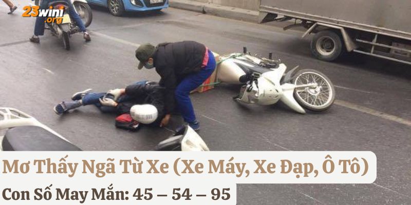 mơ thấy bị ngã