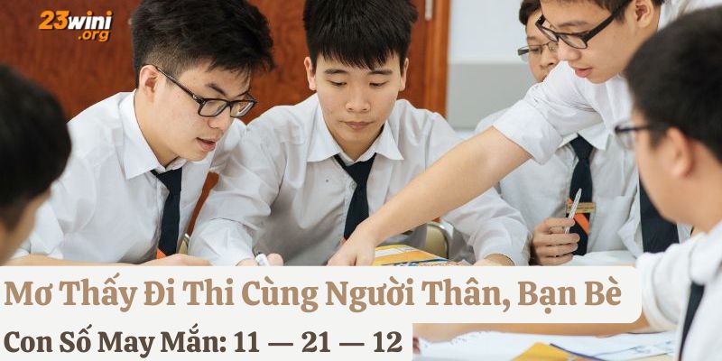 nằm mơ thấy đi thi