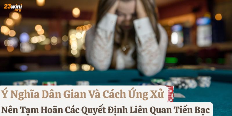 nằm mơ thấy thua bạc