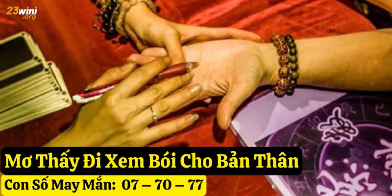 nằm mơ thấy đi xem bói
